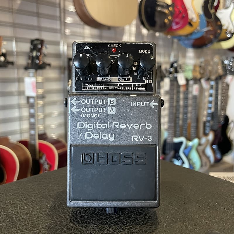 Boss RV-3 Digital Reverb/Delay | Reverb