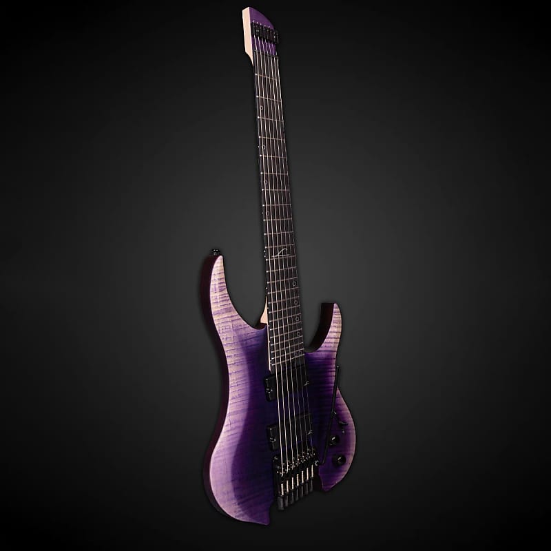 Legator G7FT Ghost Headless Multi-Scale 7-String Guitar, Locking