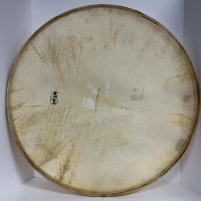 Vintage Calfskin drum heads for drum set (13", 16", 24") image 2