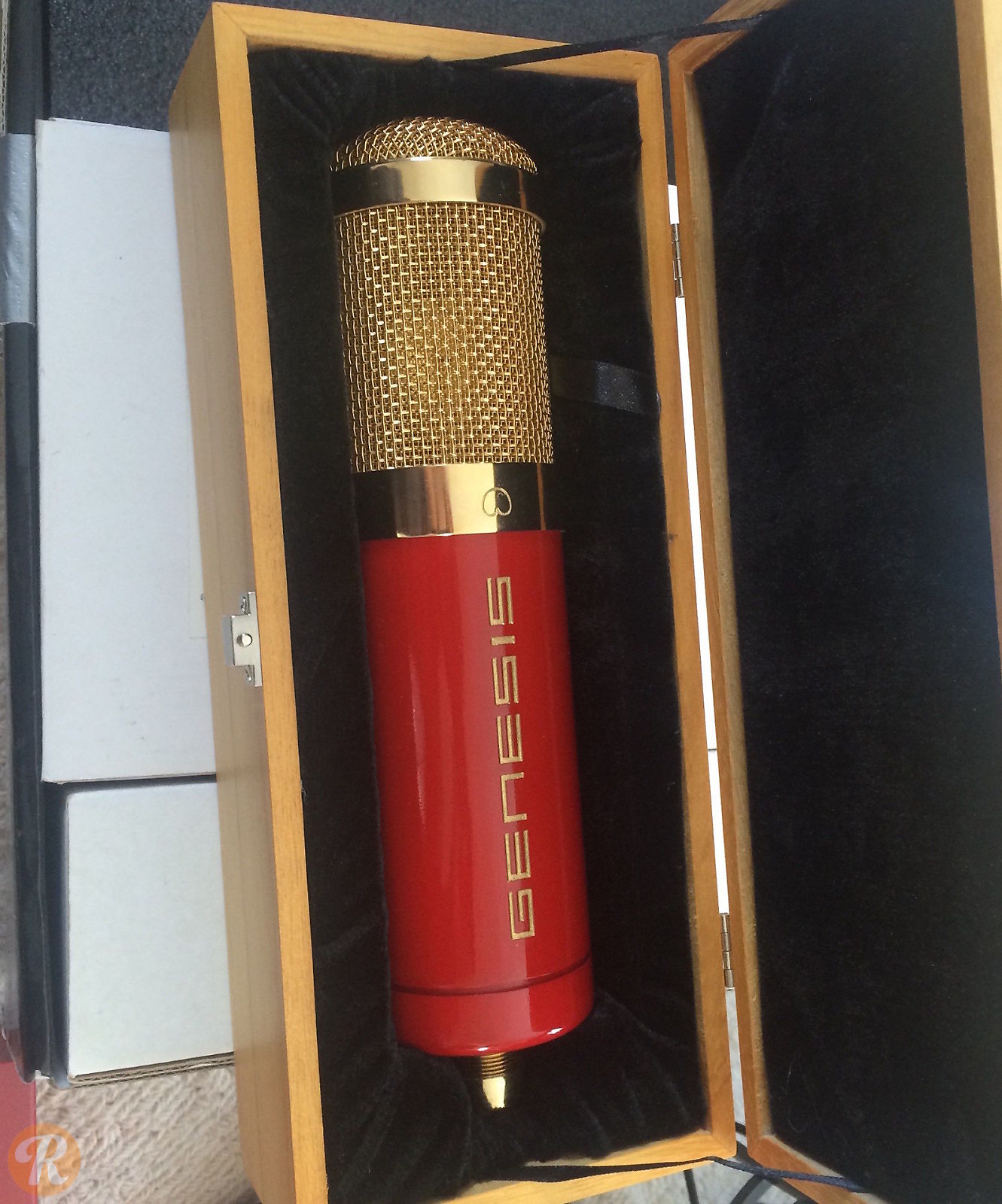 MXL Genesis Large Diaphragm Mullard Tube Condenser Mic Reverb