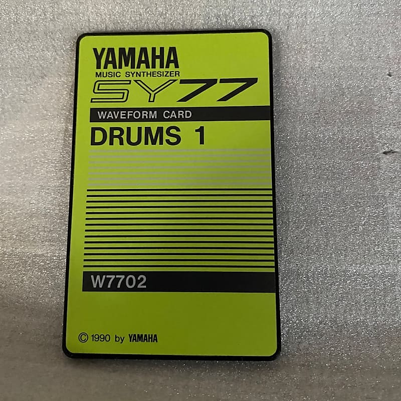 Yamaha Drum Card Reverb