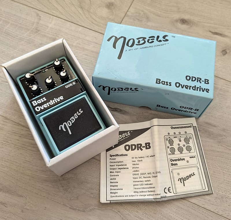 Nobels ODR-B Bass / Guitar Overdrive V1 Korea 1990s