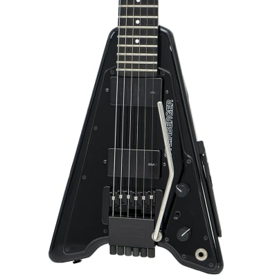 Used 1985 Steinberger GP2S Black Electric Guitar | Reverb