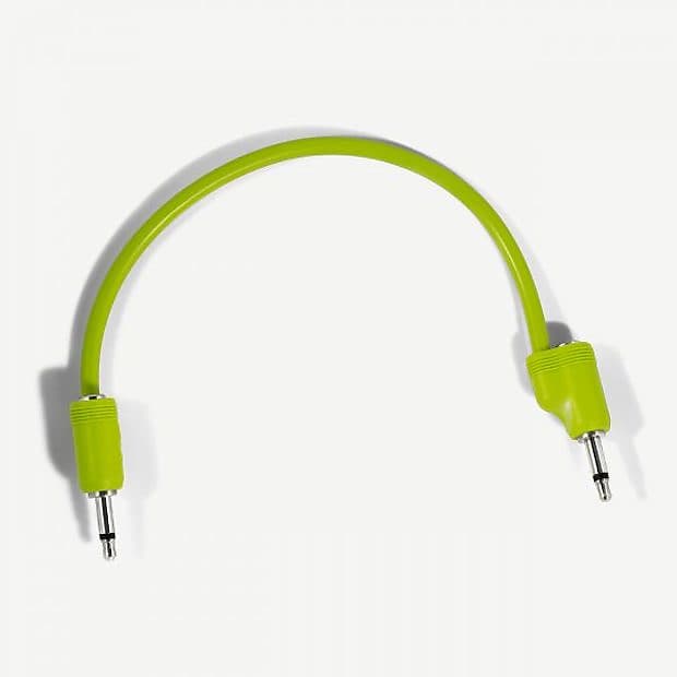 Tiptop Audio Stackcable Green 20cm : [DETROIT MODULAR] image 1