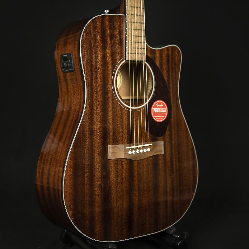 Fender CD140SCE Dread Acoustic Electric Walnut Neck All