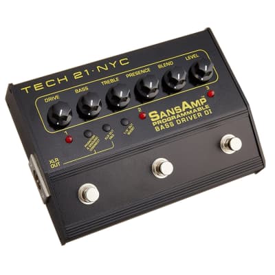 Tech 21 Sansamp Programmable Bass Driver | Reverb Canada