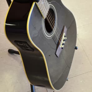 Fender DG-16E 12-String Acoustic Electric Guitar Black image 5