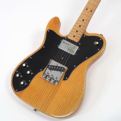 1976 Fender Telecaster Custom Natural Left Handed - Rare Lefty Tele - Original Case image 6