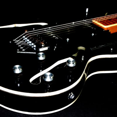 Burns HAYMAN 2020 1974 Black Guitar.  RARE. Innovative. A Masterbuilt Masterpiece by Jim Burns.. image 2