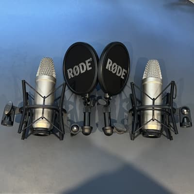 RODE NT1-A Large Diaphragm Cardioid Condenser Microphones MATCHED PAIR