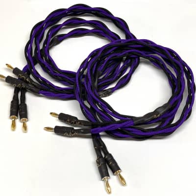 Canare 4S11 Star-Quad Speaker Cable Pair with Eminence Gold Spade