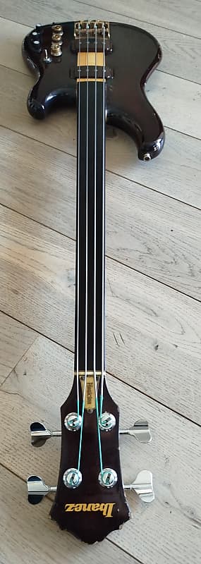 Ibanez Musician MC-940DS Fretless Sting 1980 Wood | Reverb