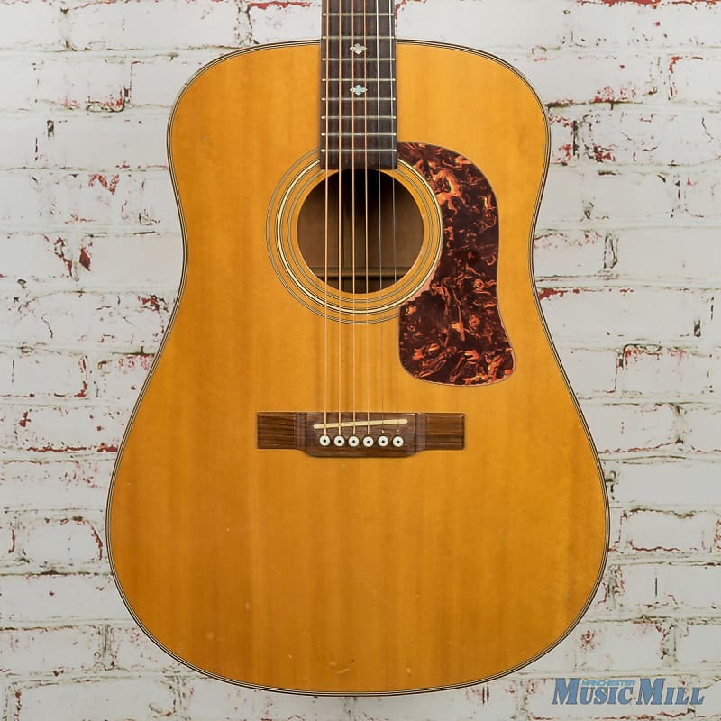 89 Washburn D20S/N Dreadnought Acoustic Guitar (USED) Reverb