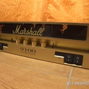 Marshall 50/50 POWER AMP (5881/6L6) 1994 Black & Gold image 5