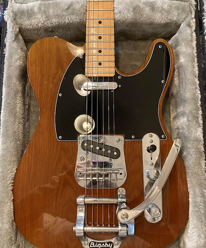 Fender Custom Bigsby Standard Telecaster, Natural image 1