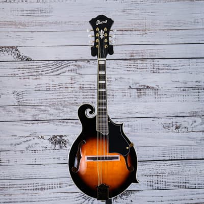 Ibanez F-Style Acoustic Mandolin | Brown Sunburst | M522SBS image 3