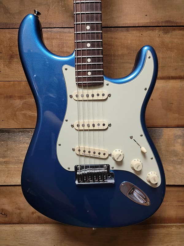 ギター Fender ModShop Stratocaster / Sonic Blue Used 2021 Fender Mod Shop Stratocaster Blue Solid Body