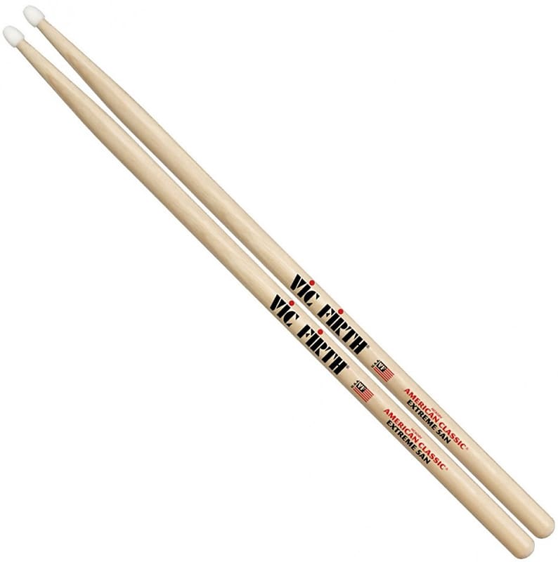 Vic Firth X5AN American Classic 5A Extreme Nylon Tip Drumsticks image 1