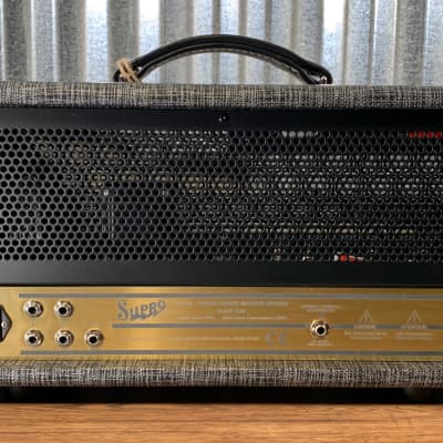 Supro 1696RTH Black Magick Reverb 25 Watt Tube Guitar Head Amplifier image 8