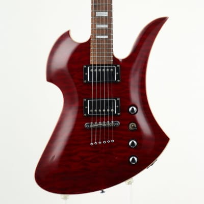 BC Rich Limited clear Acrylic Mockingbird Electric Guitar, Ice Red (B-Stk)  | Reverb Australia