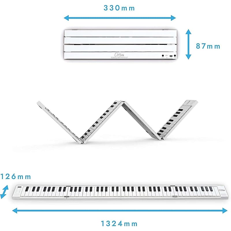 88-Key Portable Keyboard (FOLDABLE) | Reverb