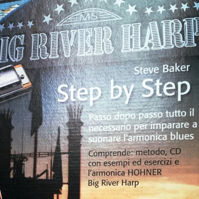 Hohner Big River Step By Step Pack: Armonica + Manuale In Italiano image 2