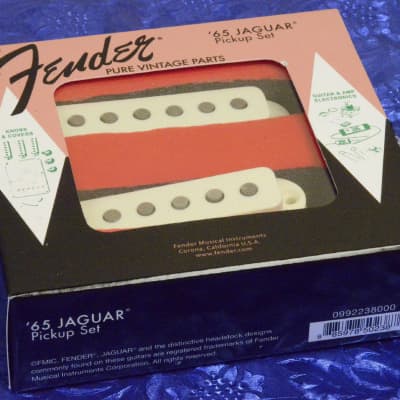 Fender 099-2238-000 Pure Vintage '65 Jaguar Pickup Set | Reverb