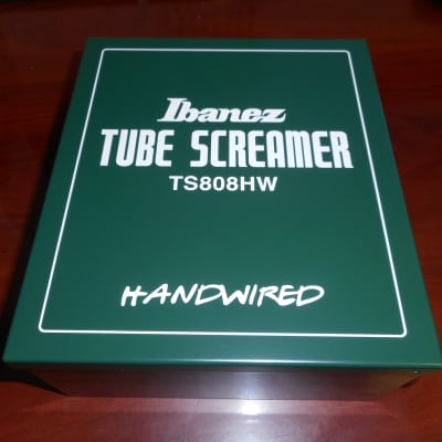 Ibanez TS808HW Hand-Wired Tube Screamer Overdrive Guitar Effects Pedal image 1