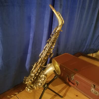 Buffet Crampon Dynaction alto saxophone 1958 Brass image 1
