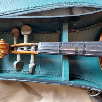Suzuki Kiso #4 Stradivarius Copy (3/4 Size) Violin, Japan, 1971, with case & bow image 5