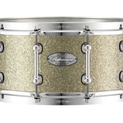 Pearl Music City Custom Reference Pure 13"x6.5" Snare Drum BRIGHT CHAMPAGNE SPARKLE RFP1365S/C427 image 20