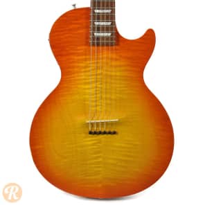 Gibson Les Paul Acoustic Tangerine Burst 2002 Reverb