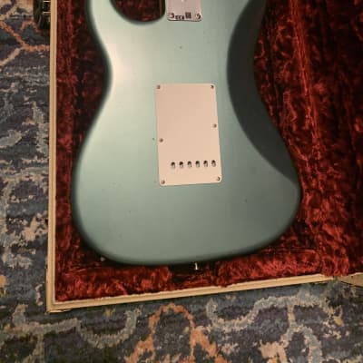Fender  Custom Shop ‘63 Journeyman Stratocaster  2022 Sherwood Metallic image 4