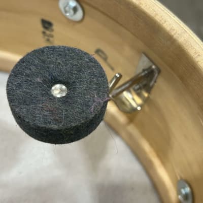 Slingerland 8 Lug Snare Drum 12/1965 - Deep Blue Sparkle image 14