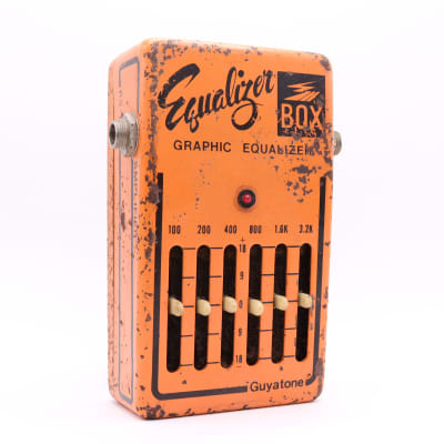Guyatone PS-105 Equalizer Box 6-Band Graphic EQ 1970s - Orange for sale