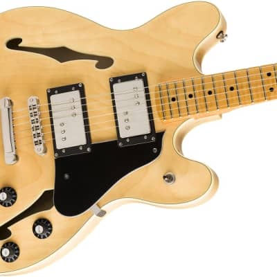 Squier Classic Vibe Starcaster Electric Guitar. Maple Fingerbaord, Natural image 5