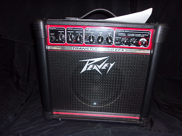 Peavey TransTube 258 EFX 25-Watt 1x8 Guitar Combo image 1
