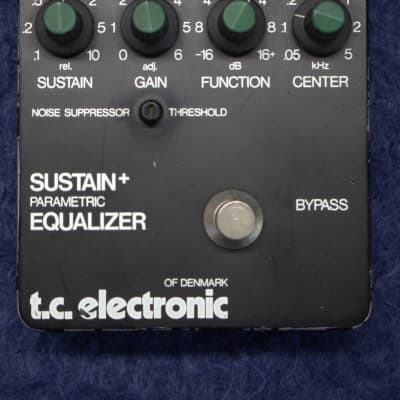 TC ELECTRONIC SUSTAIN+ PARAMETRIC EQUALIZER VINTAGE RARE