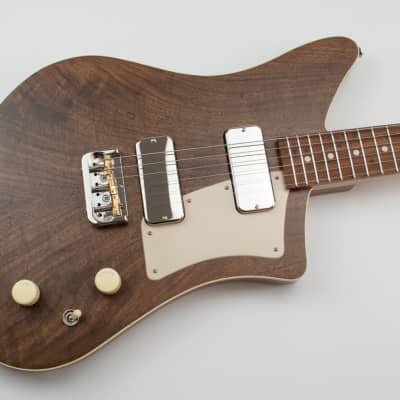 Lord Guitars Mystic Deluxe - Figured Black Walnut with Thunderbird Pickups for sale