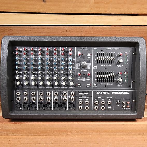 Mackie PPM608 8-channel 1000W Powered Mixer