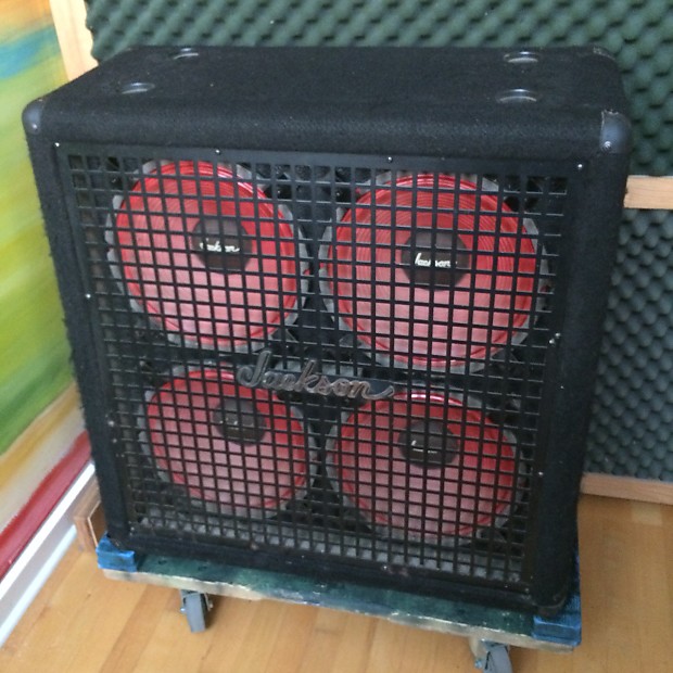 Jackson 4x12 speaker cabinet outlet