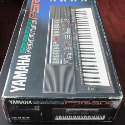 Yamaha PSR-500 Portatone Workstation Keyboard Piano Synth MIDI IN ORIGINAL BOX 1990s image 12