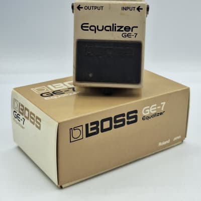 Boss GE-7 Graphic EQ 1981 - 1992 Made In Japan | Reverb