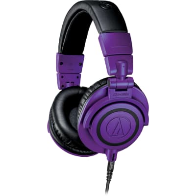 Audio-Technica ATH-M50XPB Professional Monitor Headphones - Limited Edition Purple & Black image 1