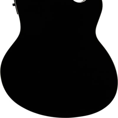 IBANEZ TCY10LE-BK Talman Lefthand Elektro-Akustik-Gitarre, schwarz image 2