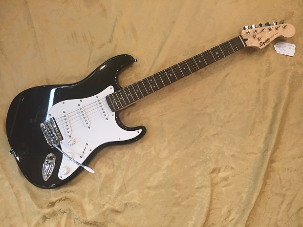 Squier Bullet Stratocaster-by Fender-Electric Guitar-Black