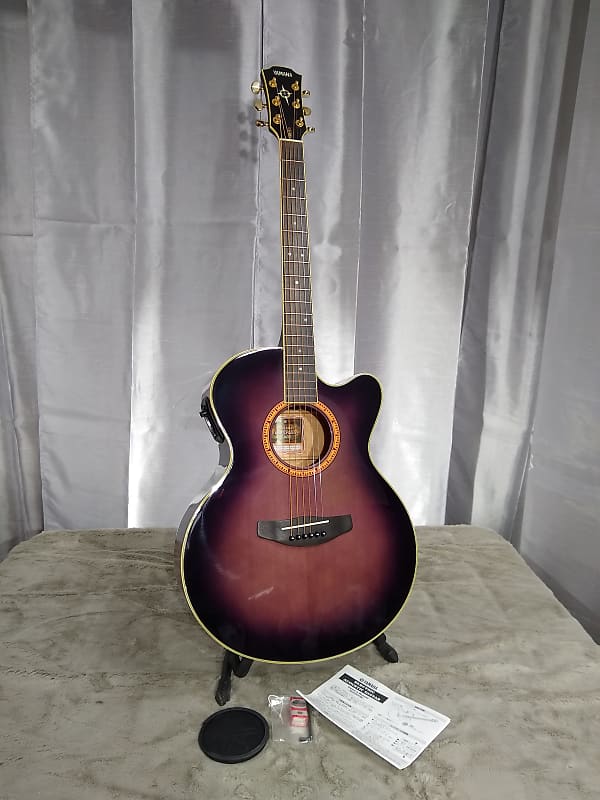 Yamaha CPX8 SY Compass Series Acoustic/Electric Guitar Reverb