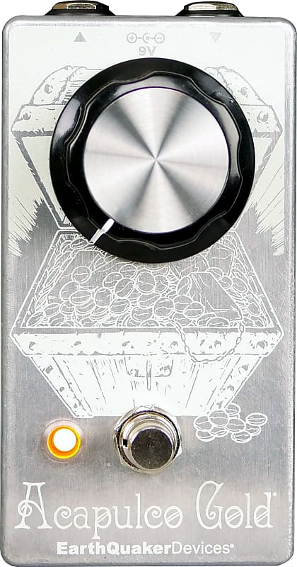 EarthQuaker Devices Acapulco Gold Cream / Aluminum | Reverb