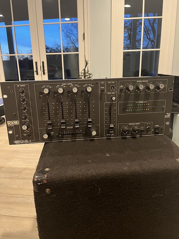 Rane Mp24 DJ mixer Reverb