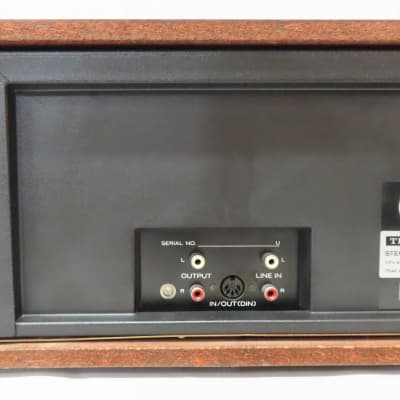 Vintage Teac A-150 Stereo Cassette Tape Deck In Wood Case With Owners Manual image 11